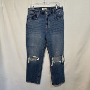 Abercrombie & Fitch Jeans Womens 14/ 32R  The Ankle Straight Ultra High Rise